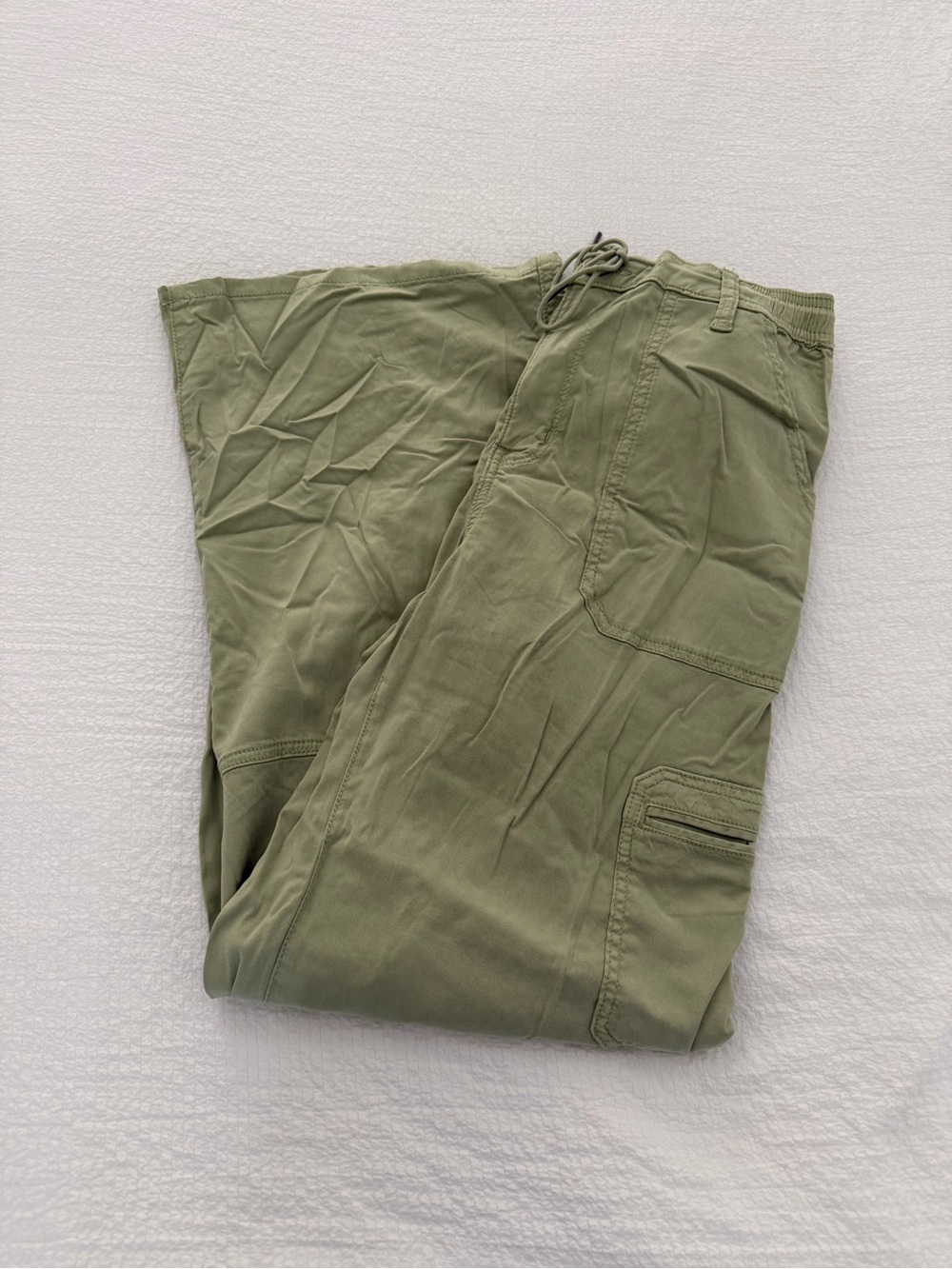 Kohl's Olive Utility Cargo Jogger Pants